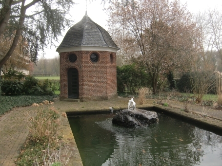 Goch-Hülm : Gaesdoncker Straße, Collegium Augustinianum Gaesdonck, Parkanlage
